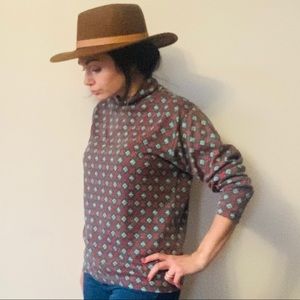 Vintage Christmas Turtleneck Shirt